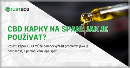 CBD kapky na spaní: jak je používat?