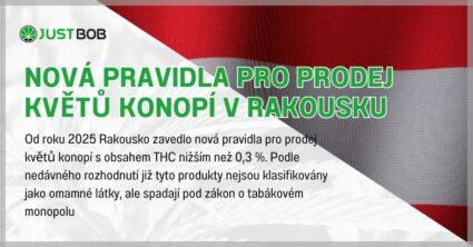 Nová pravidla pro prodej květů konopí v Rakousku